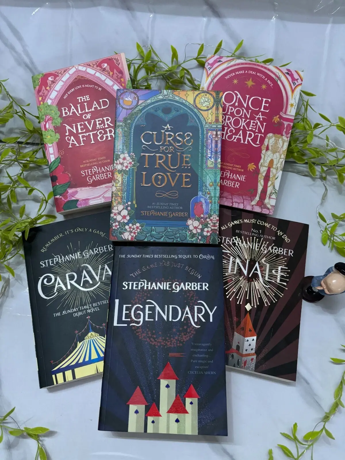 Stephanie Garber 6-Book Romance Fantasy Series Bundle: Caraval, Legendary, Finale Paperback Special Edition - Reading Materials Novel Set