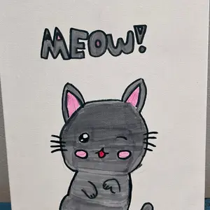 meow • original children art