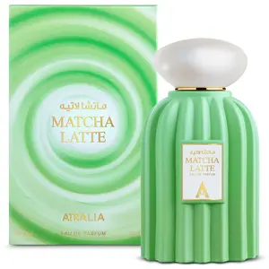 Atralia Matcha Latte Eau De Parfum 100ML 3.4oz | Sweet Gourmand Vanilla Fragrance for Men & Women