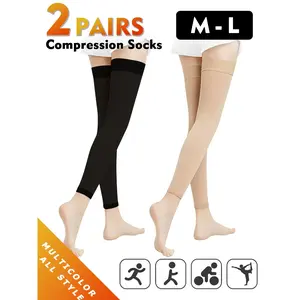 Men's and women's compression socks, wide calf compression socks, suitable for cycling running, nurses, pregnant women, sports style, all season sports socksRAIMENTRY