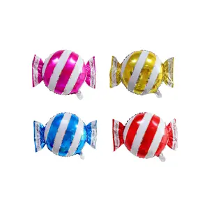 4pcs Candy Foil Balloons Sweet Dessert Party Balloon Wedding Decorations Christmas Decorate Birthday Party Decorations Rose balloon  stack