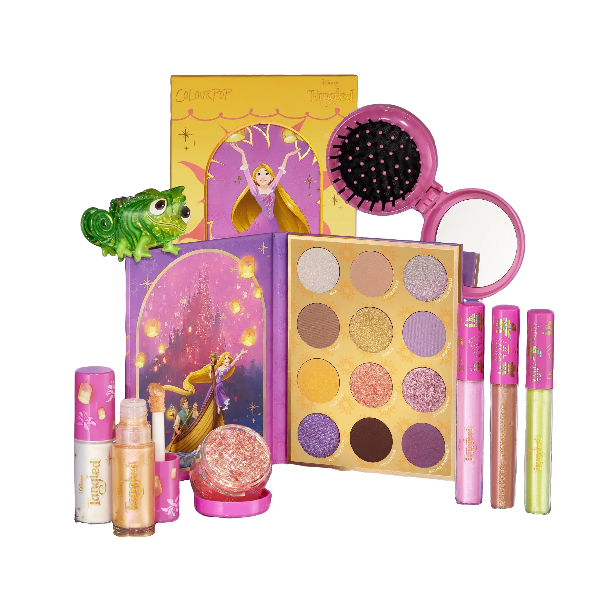 ColourPop® x Tangled Full Collection - Disney Makeup Full Collection Set ColourPop® x Tangled Full Collection - Disney Makeup Full Collection Set