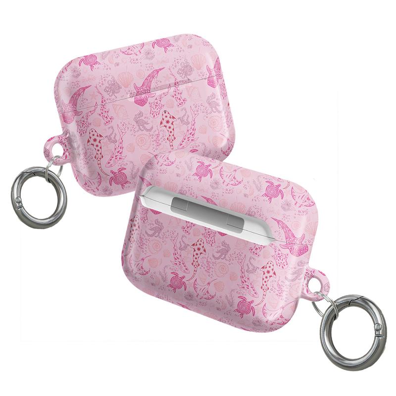 Coral Reef Whale Shark Airpod Case, Ocean Animal Whale Shark Protective Cover, summer vibes, gift for him, gifr for her