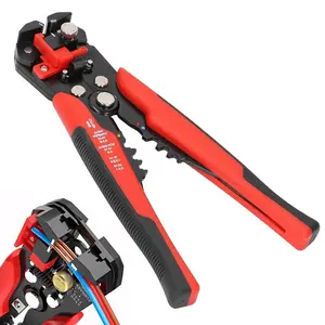 Precision Wire Stripper, 1 Count 3-in-1 Wire Stripper, Wire Stripping Tool, Suitable for AWG 10-22 Solid Wires, Professional Hand Tools, Electrician Tool Kit, DIY Electrical Repair, Compact Wire Cutter, Multi-Purpose Stripping Pliers Wirecutters Cutting