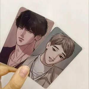 2 Pcs/Set NEW BL Manhwa Lomo Card Dong-gyun,Alex Comic Characters 3 Inches HD Photocard Postcard Friends Cosplay Gift