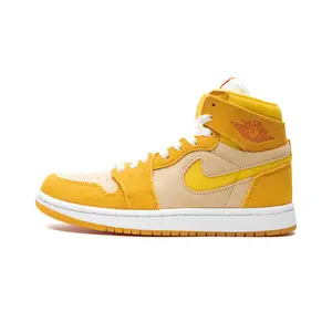 Air Jordan 1 Zoom Air CMFT 2 WMNS "Yellow Ochre/Tour Yellow-Pale Vanilla-Safety" FJ5743 700