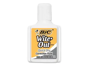 Bic Wite-Out Quick Dry Correction Fluid