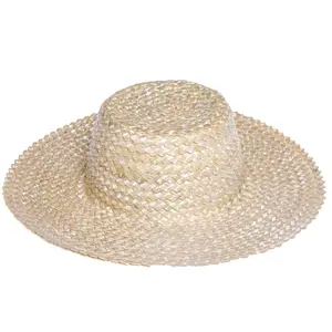 Braided straw hat. Handmade Traditional Ukrainian Straw Hat. Handmade summer hat. Straw Bryl wide-brimmed straw hat. Bryl straw hat