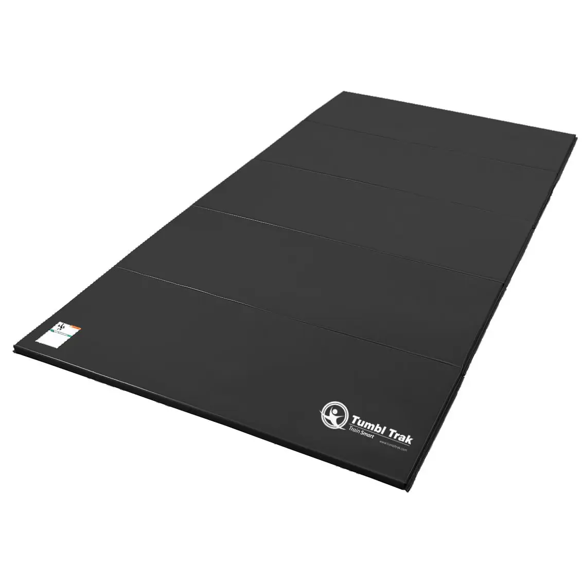 Tumbl Trak Gymnastics Folding Tumbling Panel Mat 5ft x 10ft x 1-3/8in Athletic Grade Crosslink Foam Fitness Equipment