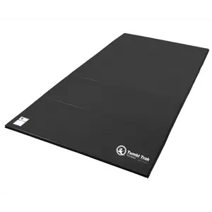 Tumbl Trak Gymnastics Folding Tumbling Panel Mat 5ft x 10ft x 1-3/8in Athletic Grade Crosslink Foam Fitness Equipment