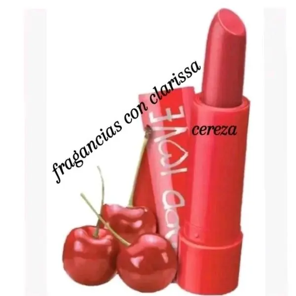 2-labiales love pop (CEREZA) 3.9G Lipgloss Makeup Lipstick Glossy Lip Care Cosmetic Lightweight Color
