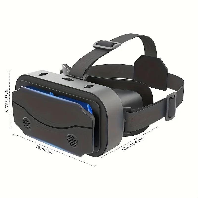 Ultra-Clear 4K VR Headset – 360° Immersive Cinema Experience for Smartphones (4-6")