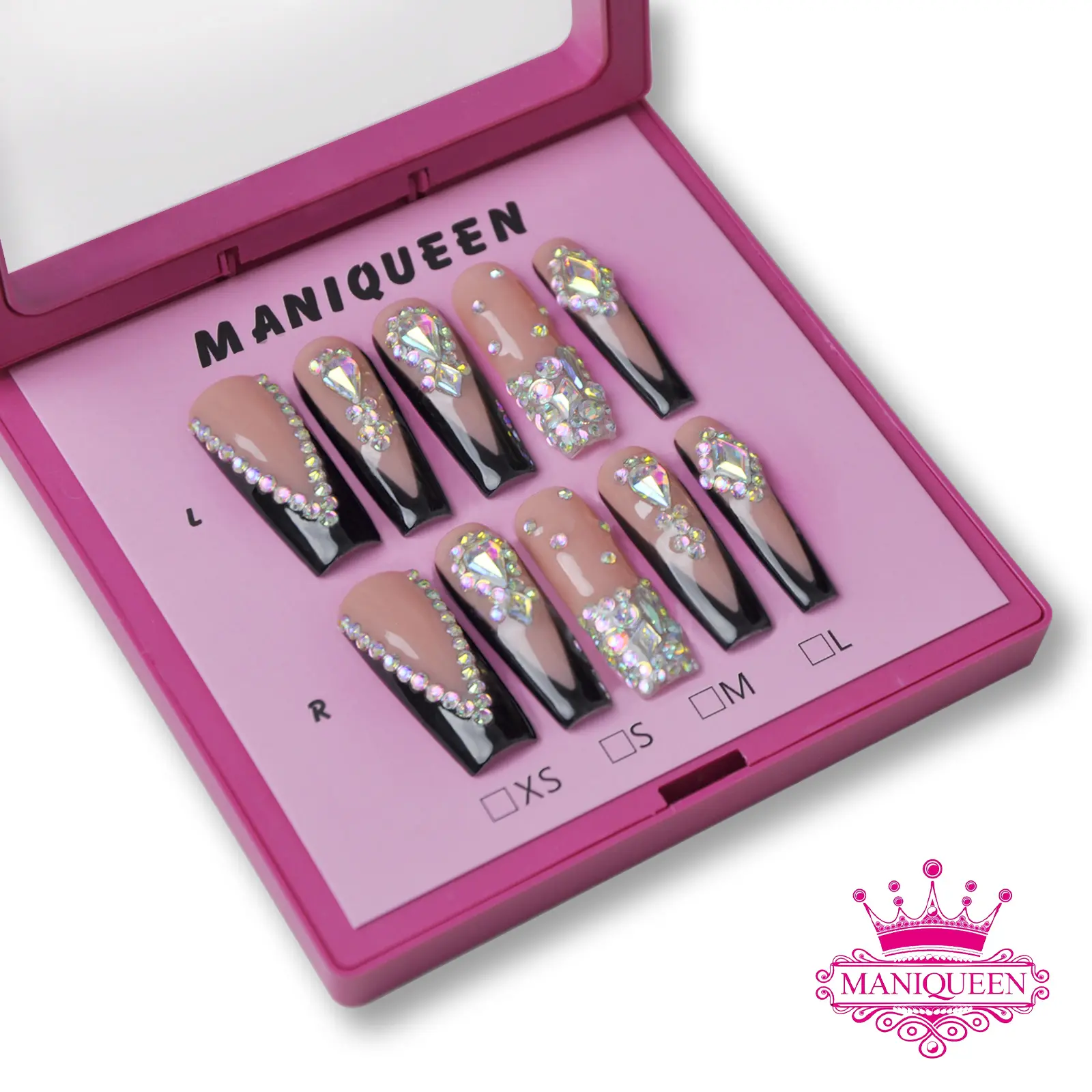 long-style handmade nail accessories  100% handcrafted 3D press-on nails |reusable,long-lasting,salon-quality  summer 2025 041 nail