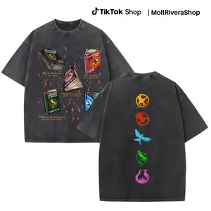 Hunger Games Series 2Sides T-Shirt, Book And Movies Apparel, Gift for Book Lover, Hunger Games Hoodie Sweatshirt