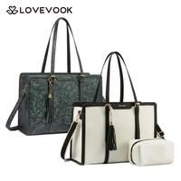 Green Embossed & Beige-Black(Canvas-Leather edge)