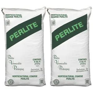 PVP Industries 2 Pack Organic Coarse Perlite Planting Soil Additive, 4 cu ft PVP Industries 2 Pack Organic Coarse Perlite Planting Soil Additive, 4 cu ft