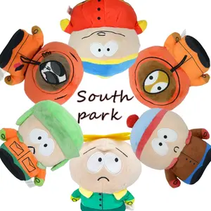 Anime Cartoon South Park Plush Doll Boy and Girl Stuffed Toy For Christmas Gifts or Birthday Gifts.