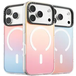 ORNARTO Daylight Glow Gradients Case for iPhone 17 Series ,Compatible with MagSafe, Premium drop Protection Phone Case Cover Protective Christmas 2025 Gift