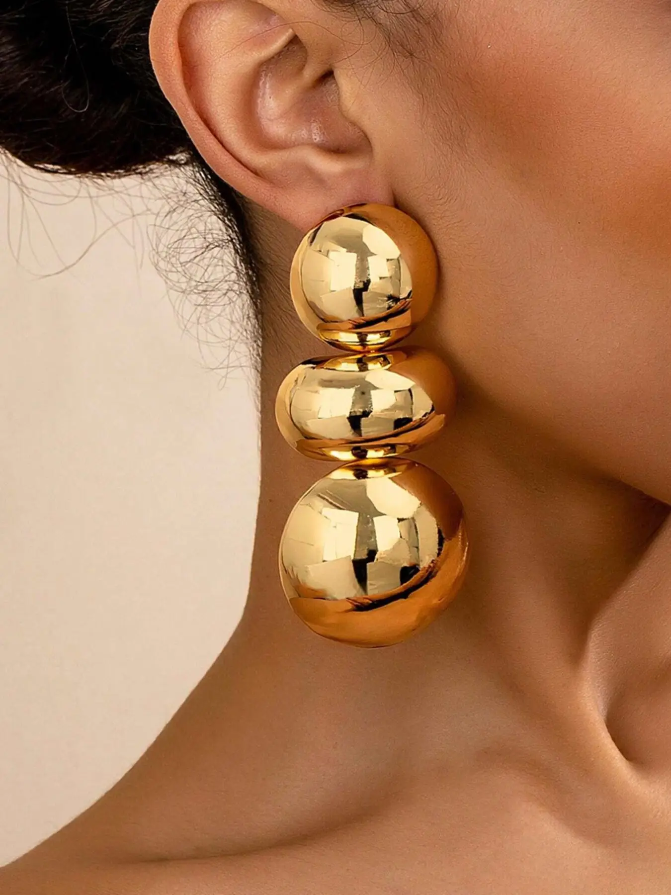 Irregular Ball Design Dangle Earrings, Fashionable Jewelry for Women, Trendy All-match & Exquisite Jewelry for Birthday Gift