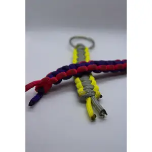 Random Color Paracord Keychain