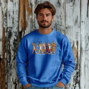 Tiger Swing Crewneck, Tiger Golf Holiday Pullover, Tiger Sweatshirt, Fall Sweatshirt