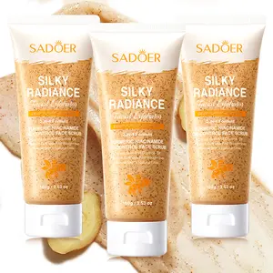 【BUY 1 GET 2 FREE】2-in-1 turmeric smoke amide oil control facial scrub, mild facial exfoliating cream, natural turmeric extract, dark spot removal facial and body cleanser, deeply purifying pores, improving dull skin tone, non irritating