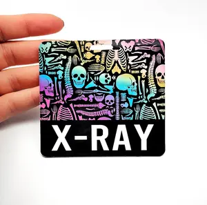 Radiology Badge Buddy - Thin and Lightweight Badge Buddy - Xray Badge - Xray Marker Holder - Gift for Xray Tech - Xray Student Badge