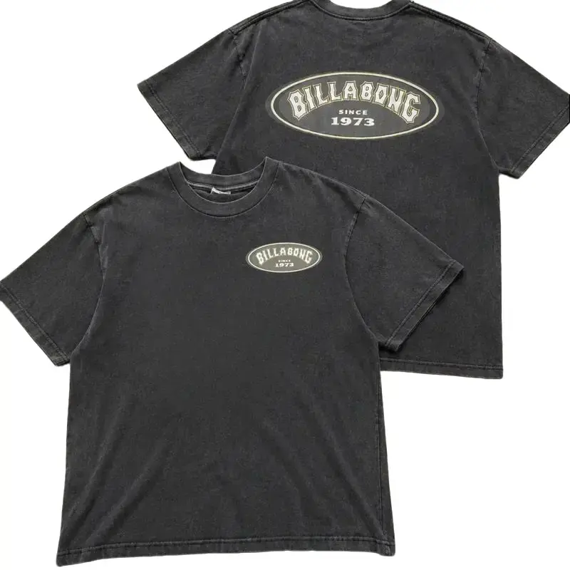Vintage 90s Billabong Surf Erd Grunge 2 Side Tee, Retro Surf Shirt from the 1990s, Vintage Graphic Tee