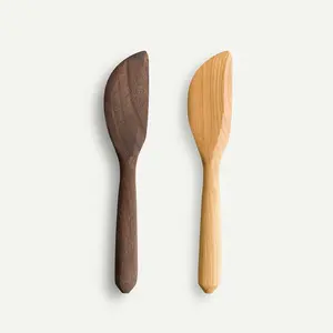 Handmade Wood Small Baking Spatula