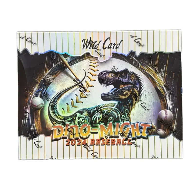 2024 Wild Card Dino-Might Baseball Hobby Box (4 packs per box) Opened LIVE!