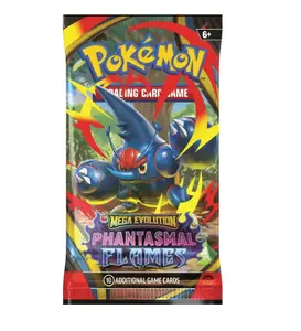 Pokémon Phantasmal Flames 5 Booster Packs - Mega Evolution
