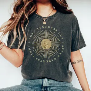 Reformation Comfort Colors Shirt, Reformed Theology Christian T-Shirt, Post Tenebras Lux Tee, Calvinist Apparel, Reformation Day Shirts