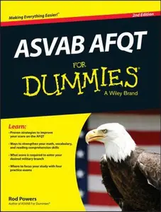 USED-ASVAB AFQT FD 2e (For Dummies) by Rod Powers (Paperback)