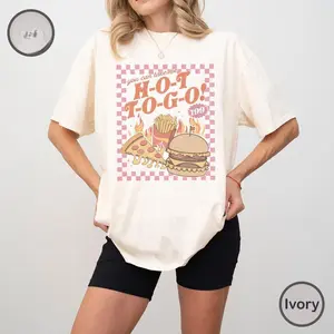 Chappell Roan Inspired Comfort Colors Shirt – Hot to Go Fan Tee – Midwest Princess Tour Retro Graphic – Queer Pop Aesthetic T-Shirt – Full Size Unisex Fit