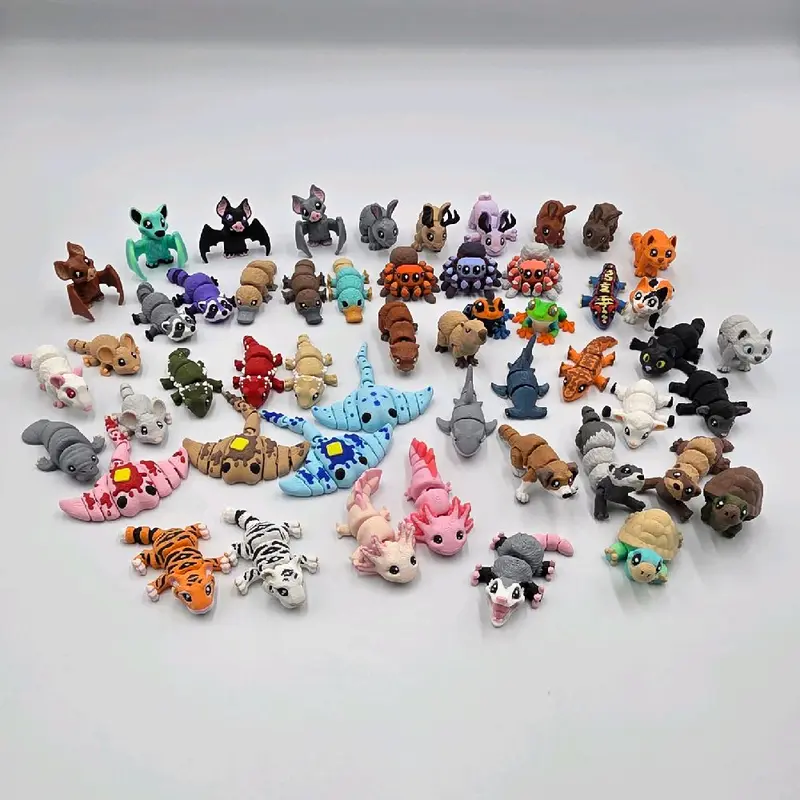 Choose Your Own Detailed Pocko Pet! | 3D Printed Mini Fidget Animal | Single Select