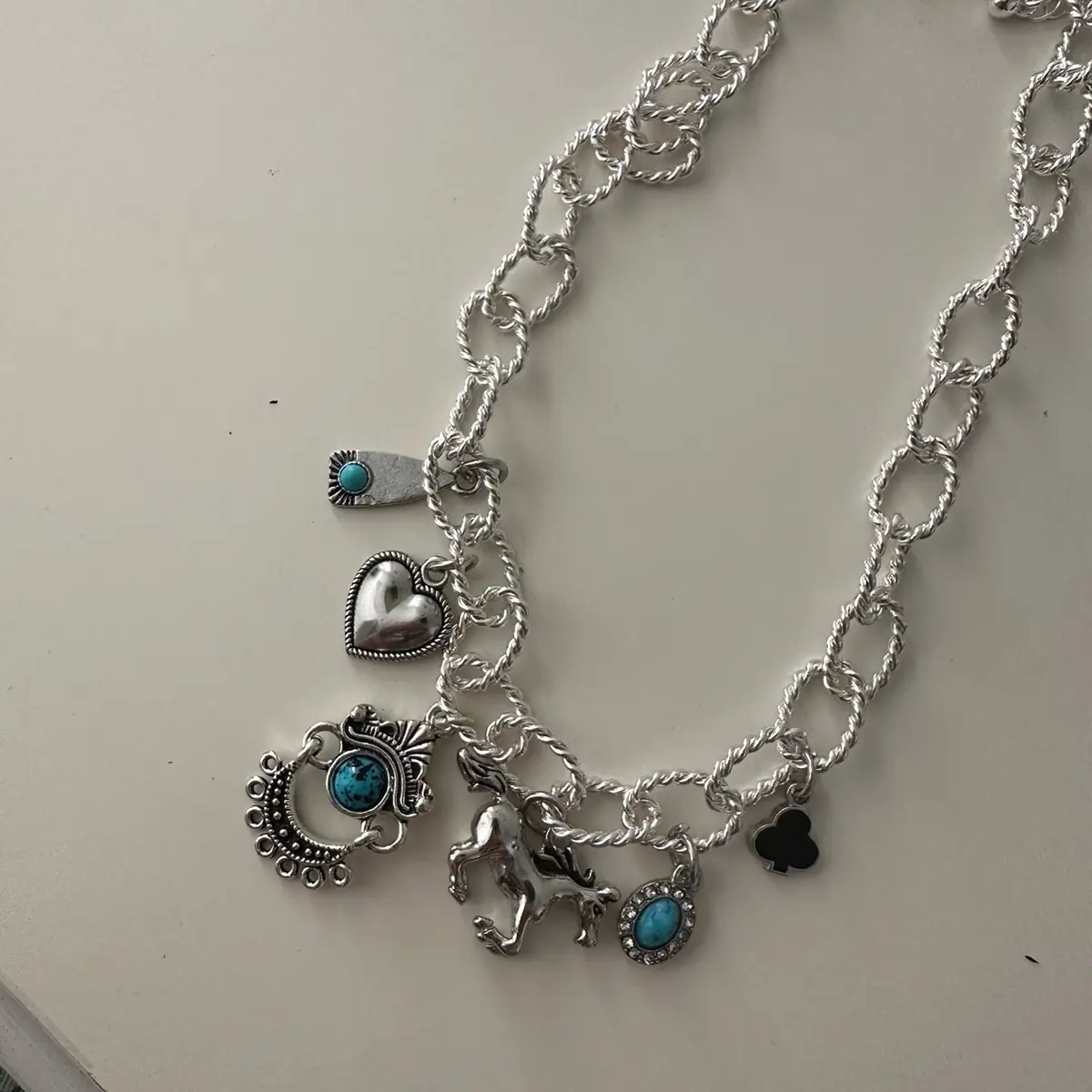 Custom charm necklace novelty