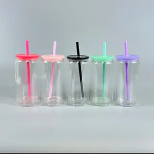 16 Oz Double Wall Tumbler/Plastic Bottle Mug Drinkware