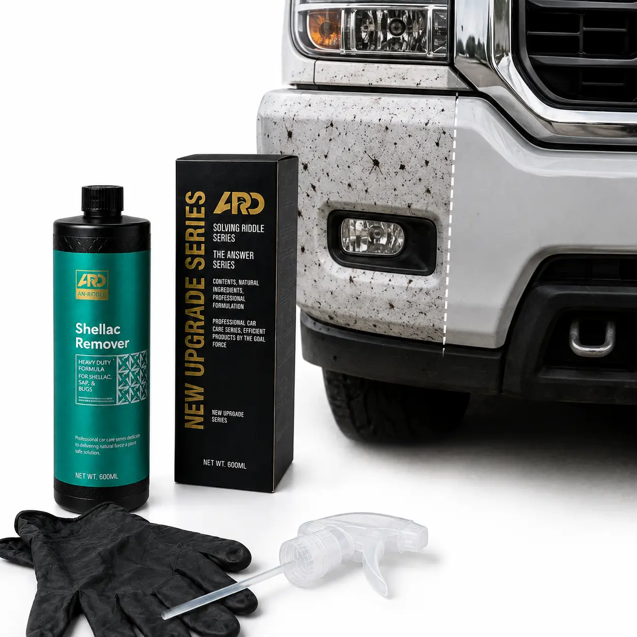 ！VELORA Auto Carfidant Bug and Tar Remover for Cars Exterior with Ceramic Coating - Easily and Safely Clean Bug Splatter, Bird Poop from Paint, Plastic, Rubber, Metal, Chrome, Glass - Pre Wash for Car Detailing