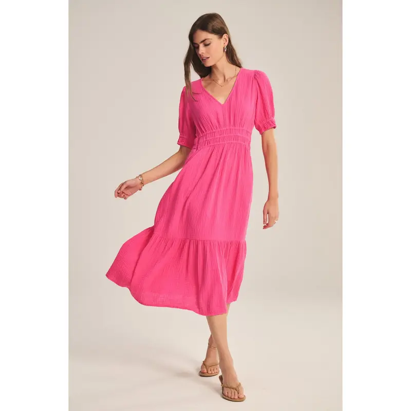 anthropologie pink velvet dress Anthropologie Velvet by Graham & Spencer Embroidered Maxi Dress