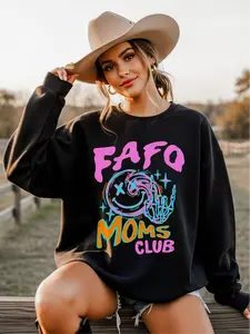 FAFO Moms Club ~ Unisex Crewneck Sweatshirts Printed in the USA