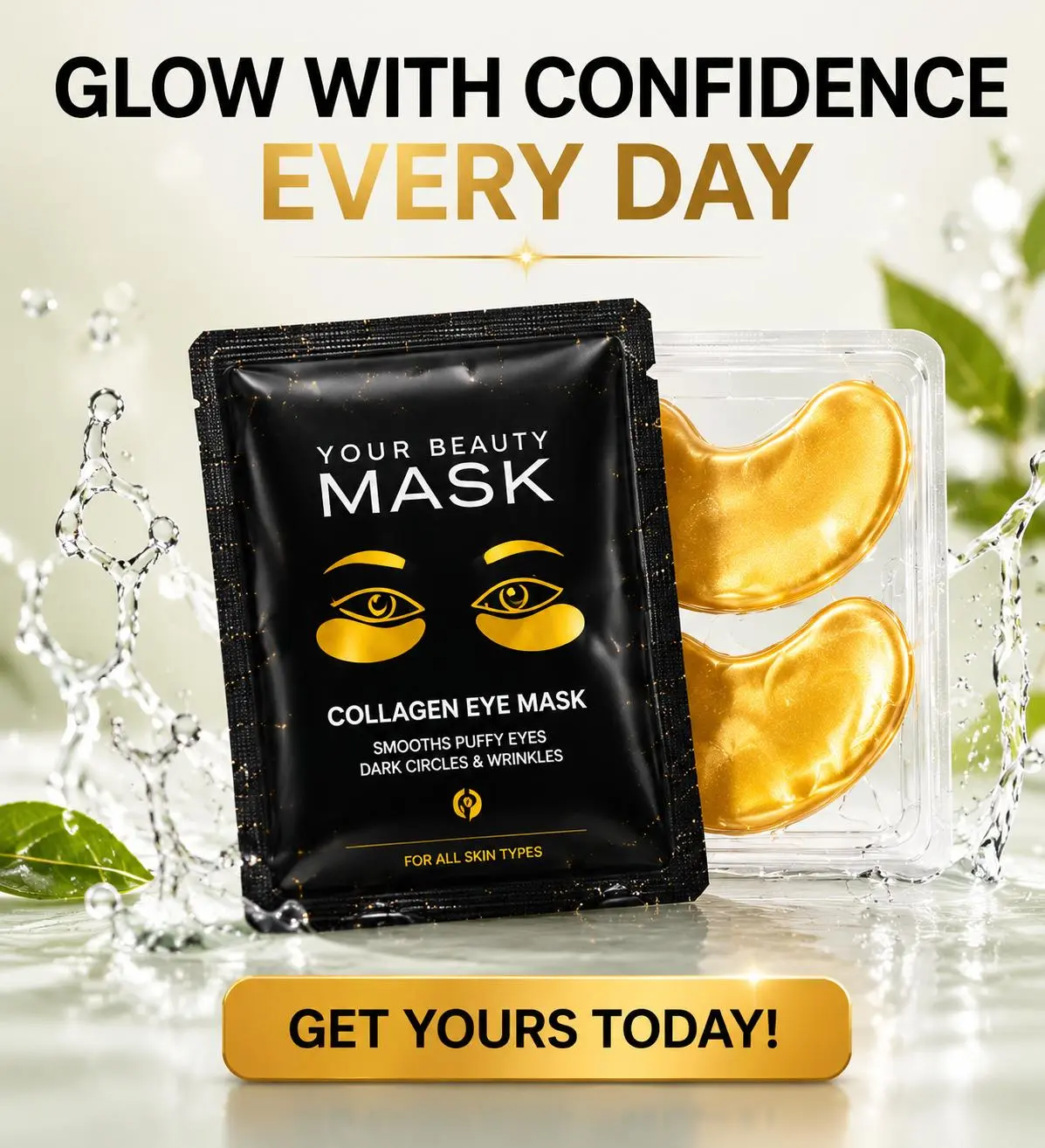 Collagen Under Eye Patches (24 Pairs) - eye mask - Collagen Skin Care Products, treatment for Puffy Eyes,Dark Circles & Wrinkle-Collagen Eye Pads -Under eye Bags &Fine Lines Daily Lightweight