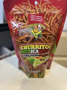 churritos mexicanos corn sticks chili y lemon