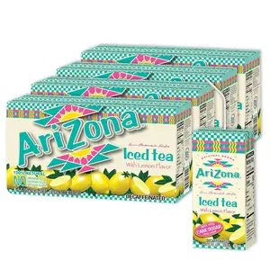 Arizona Decaffeinated Lemon Tea, 6.75 Fl Oz, Pack of 32