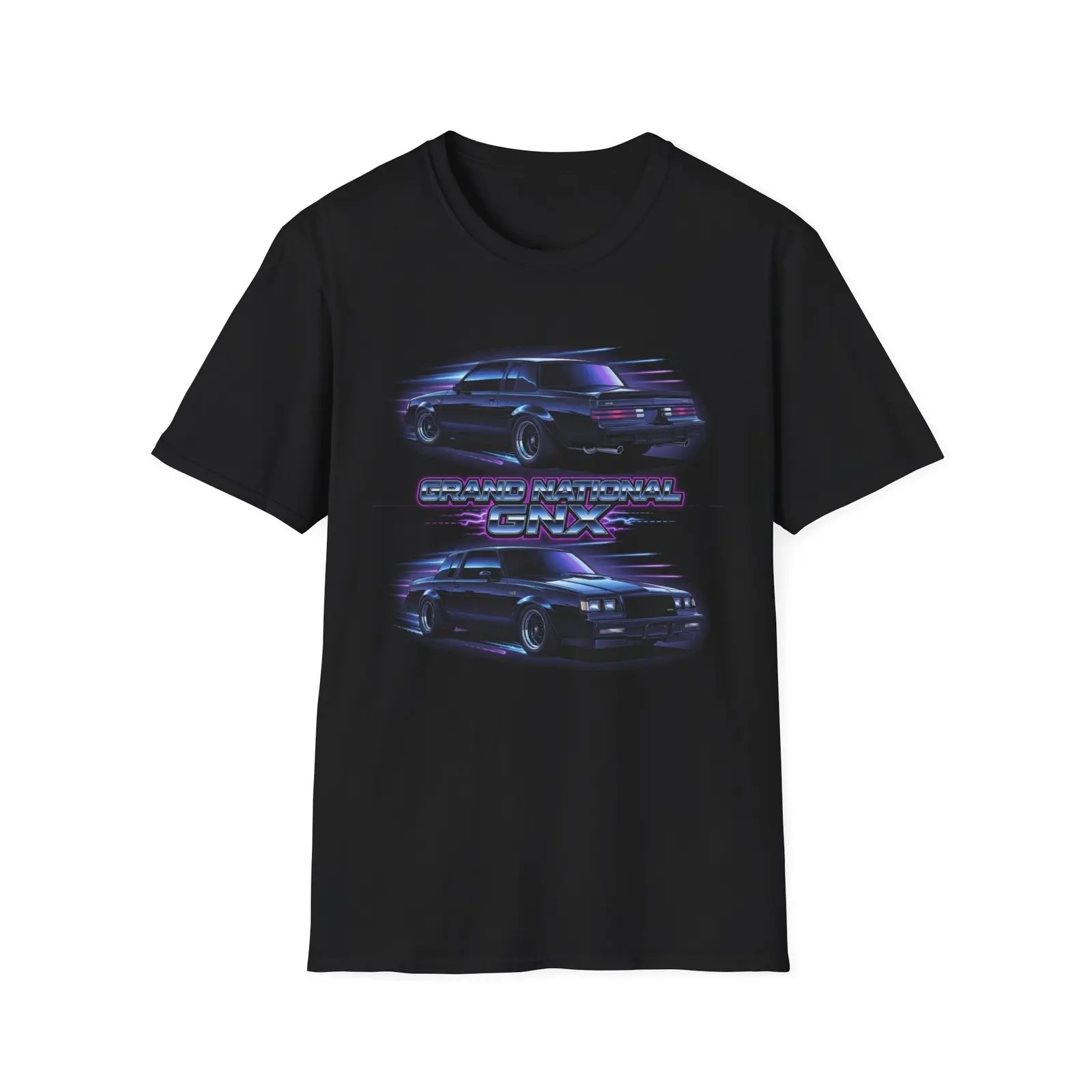 1987 Grand National GNX Muscle Car Tee Retro Turbo Car Graphic T-Shirt Hoodie Sweatshirt