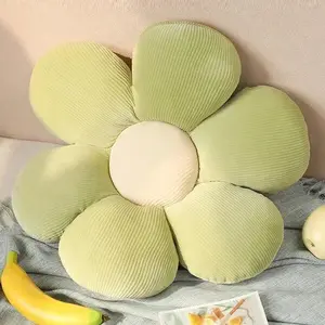 Lovely Daisy Throw Pillows Soft Comfortable Lumbar Support Back Cushion Cartoon Chair Cushion Pillows Decor Home Flower Pillow