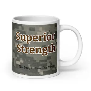 Superior Strength Camo Mug