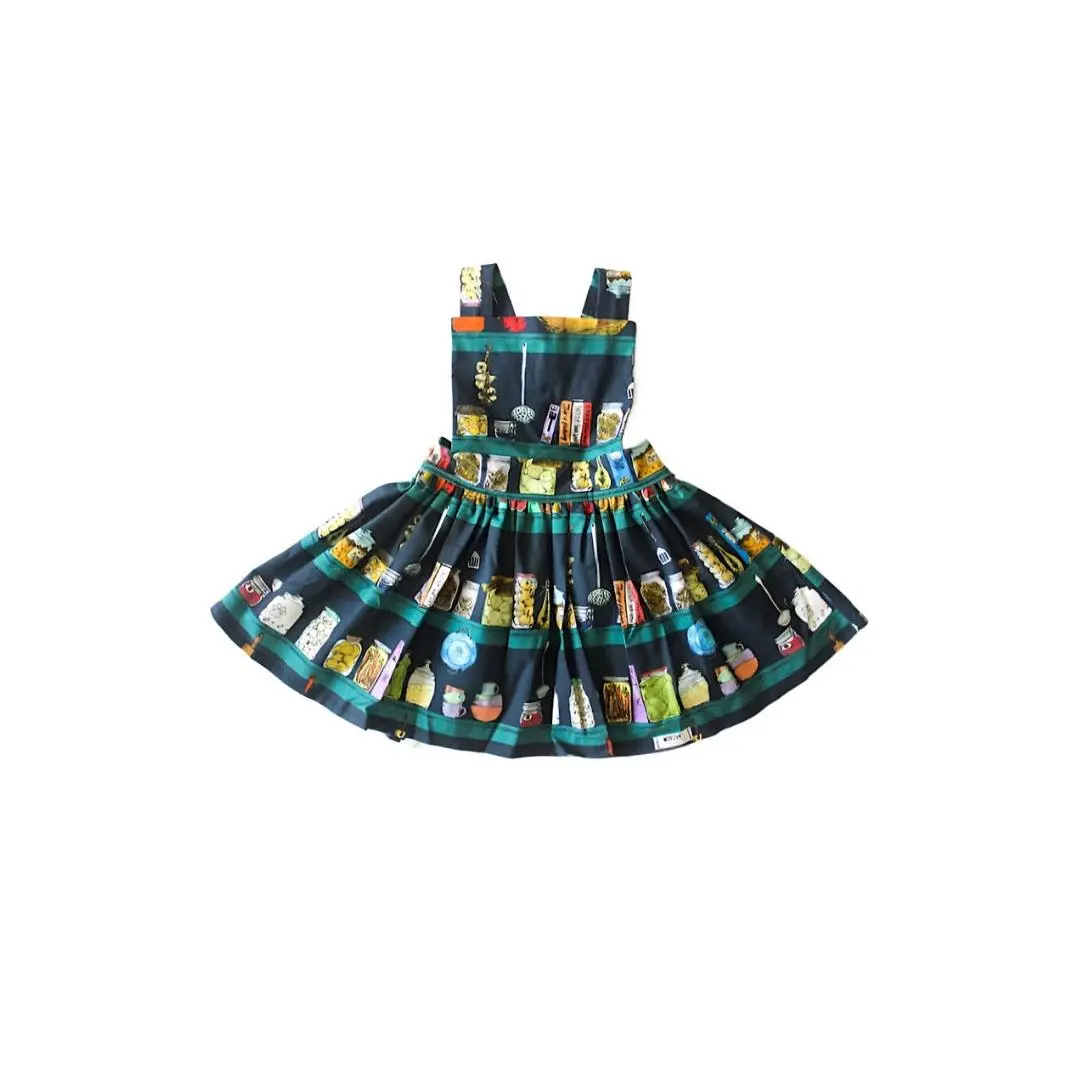 Girls Pinafore Dress in Canning