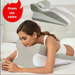 Memory Foam Wedge Pillow, Multi-Purpose Supportive Pillow for Back, Neck and Leg Support with Soft Removable Cover, Ideal for Face Down Reading and Relaxation summerwins
