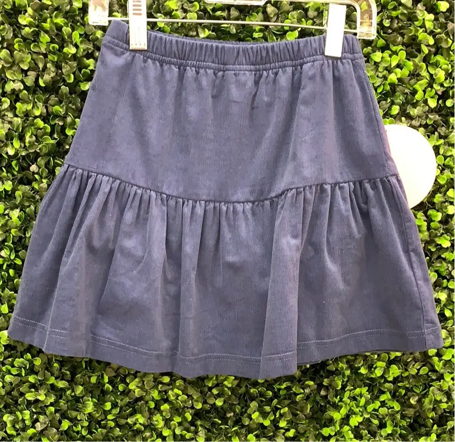 Sally Skort in Navy Corduroy