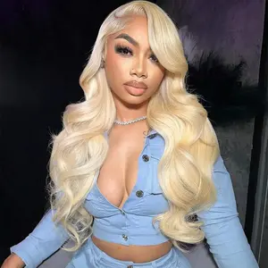 BLONDE BODY WAVY HAIR EXTENSIONS